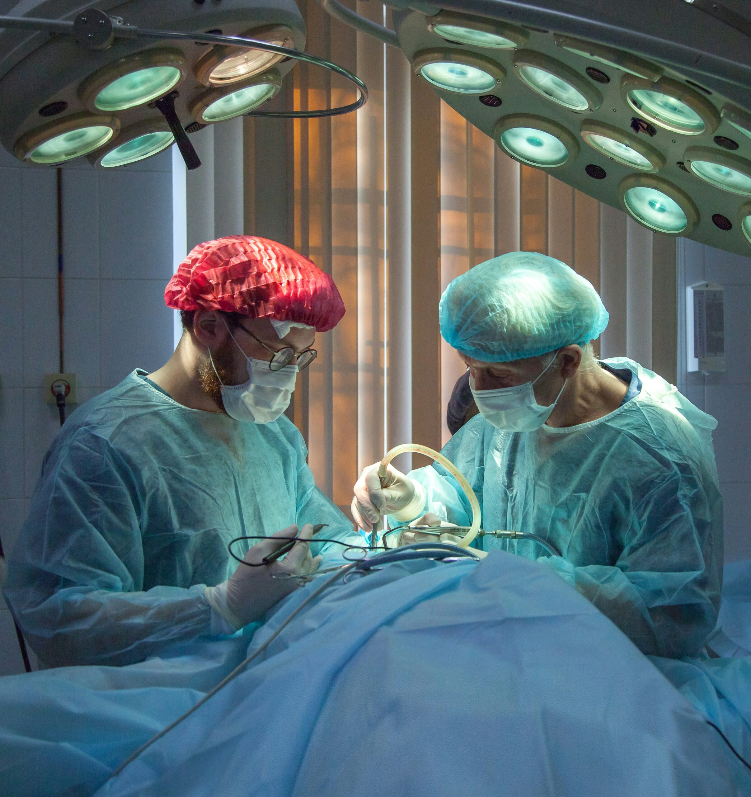 doctor performing surgery